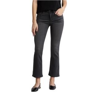 MADEWELL Women’s Curvy Kickout Jean in Black Wash size 31